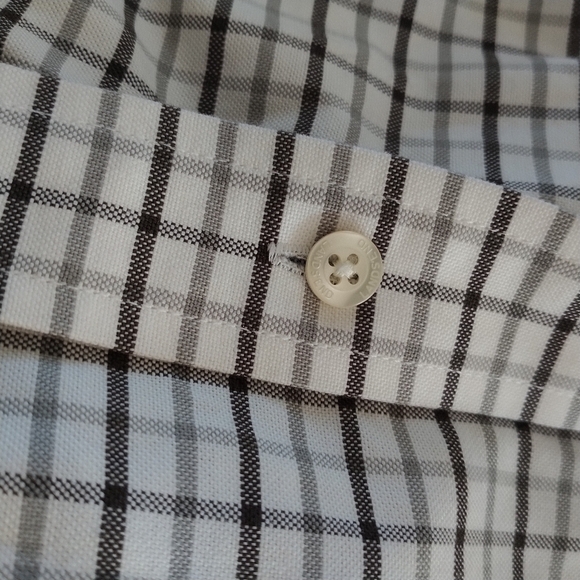 Land's End Plaid Supima Classic Shirt 16-36T - Picture 13 of 13